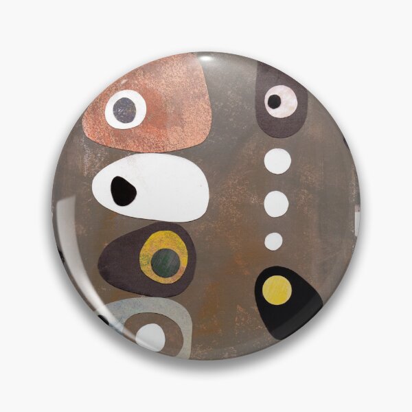 Item preview, Simple shapes grey abstract retro 50s designed and sold by bearoberts.