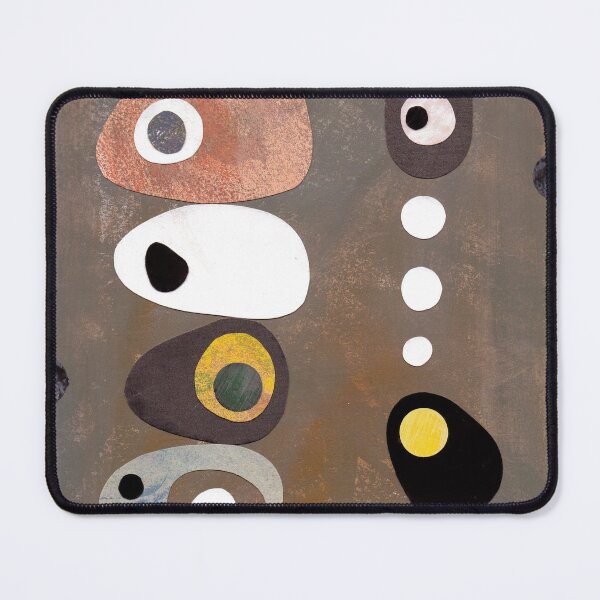 Item preview, Simple shapes grey abstract retro 50s designed and sold by bearoberts.