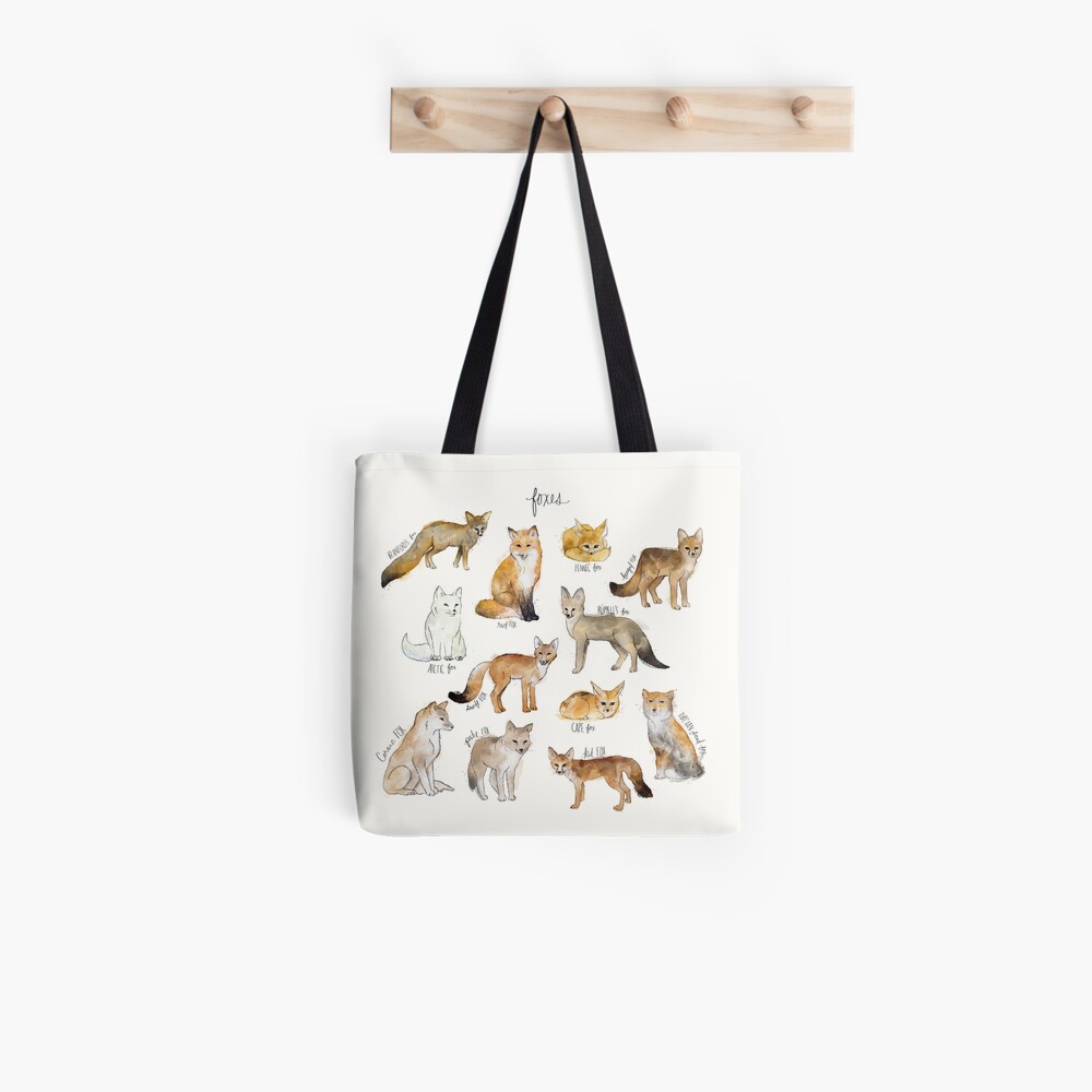 Foxes Tote Bag