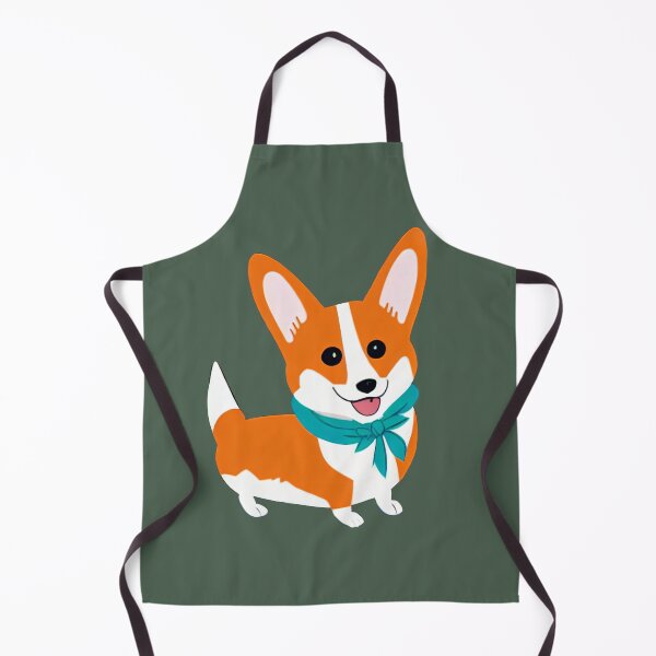 Item preview, Corgi Dog Scout in Green designed and sold by nicecorgi.