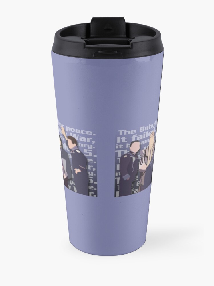 Alternate view of The Babylon Project - Cast Portrait Travel Mug