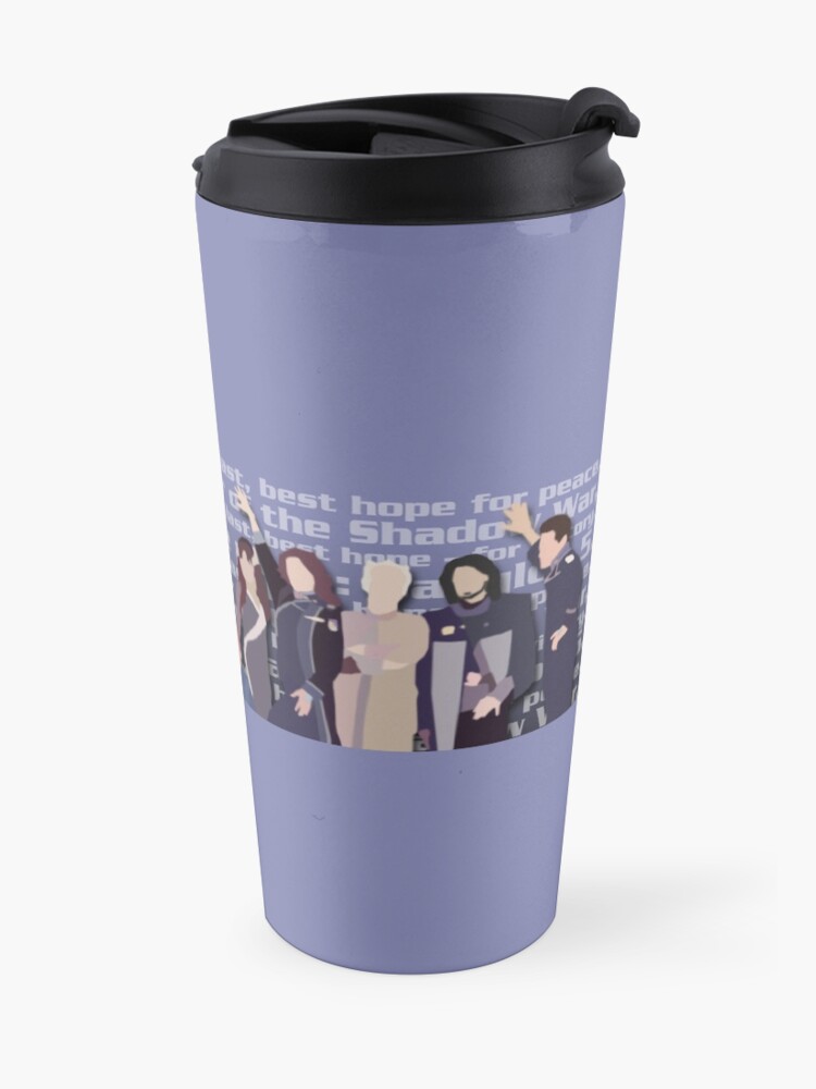 Alternate view of The Babylon Project - Cast Portrait Travel Mug
