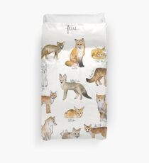 Foxes Duvet Cover