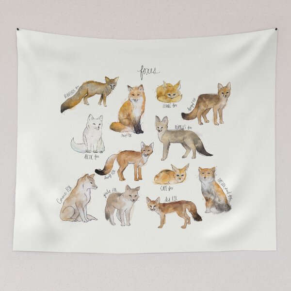 Item preview, Foxes designed and sold by Amy Hamilton.