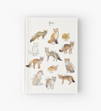 Foxes Hardcover Journal