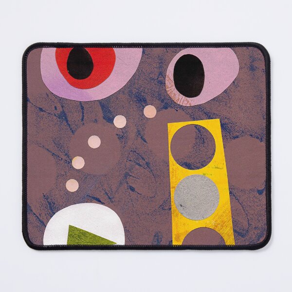 Item preview, Cool greys, simple shapes retro artwork collage designed and sold by bearoberts.