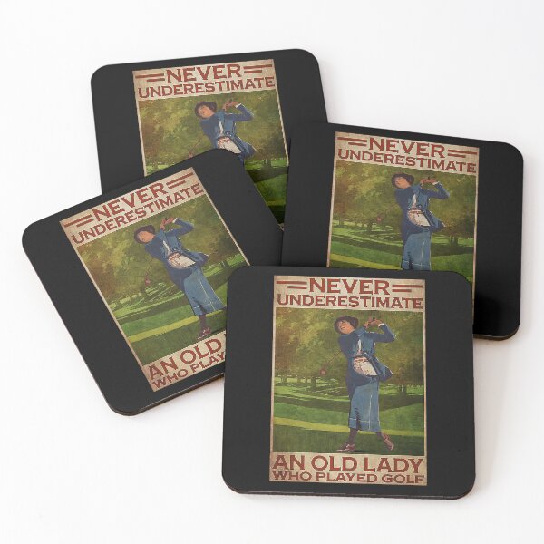 Item preview, Never Underestimate an old lady who played golf designed and sold by ALISONABBOTTAU.