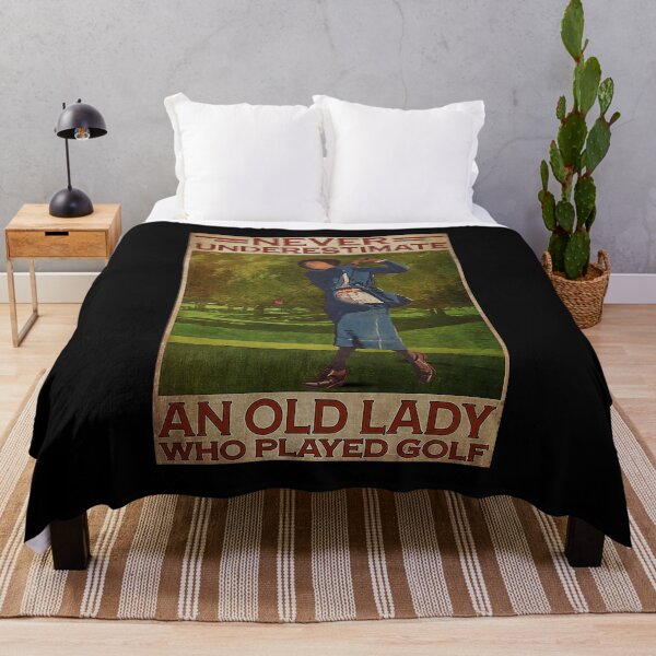 Item preview, Never Underestimate an old lady who played golf designed and sold by ALISONABBOTTAU.