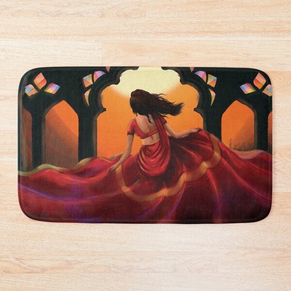 Item preview, saree girl digital art designed and sold by jishnusnair.