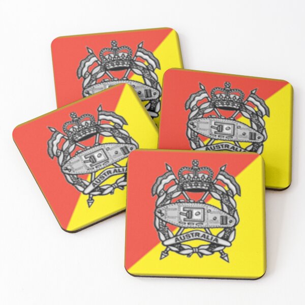 Item preview, Royal Australian Armoured Corps Colours & Badge designed and sold by RENAGADE4LYF.