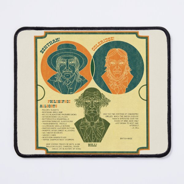 Item preview, Philosophic Allsorts - Bentham! Coleridge! Mill! designed and sold by jholbo.