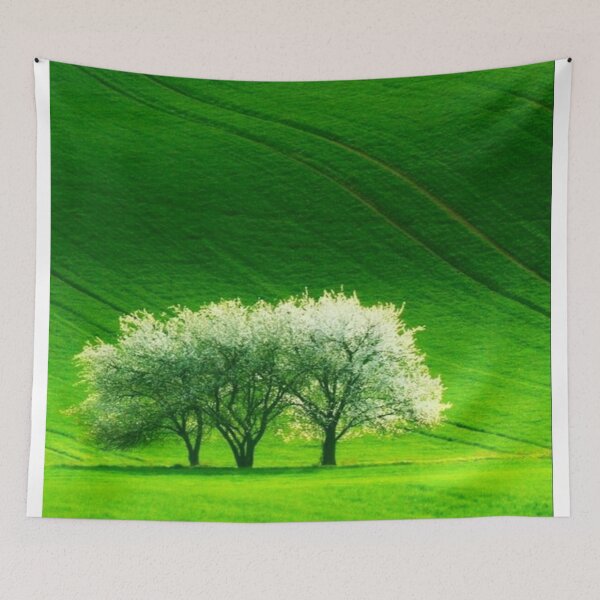 Item preview, Trees In A Green Field designed and sold by NengShop.