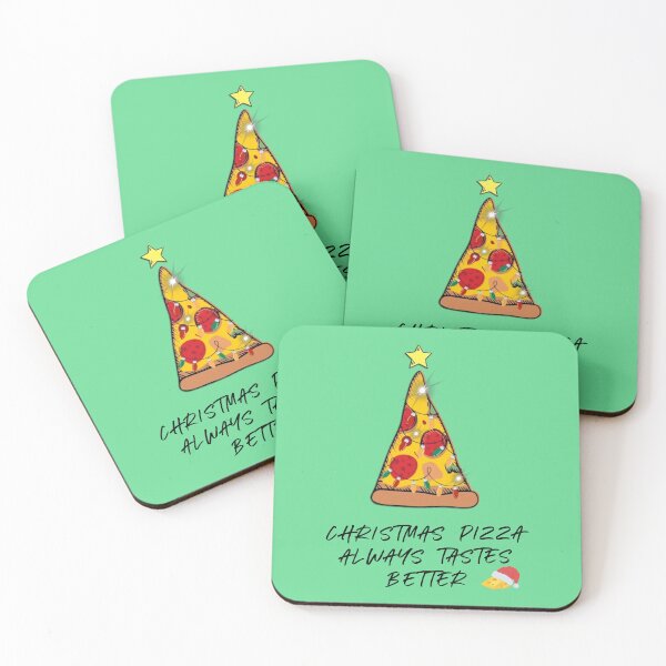 Item preview, Christmas Pizza Always Tastes Better designed and sold by LMoonDesigns.