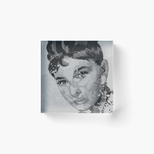 Item preview, Audrey Hepburn Black and White designed and sold by Marie-Armelle Borel.