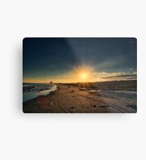 Approaching Sunset Metal Print