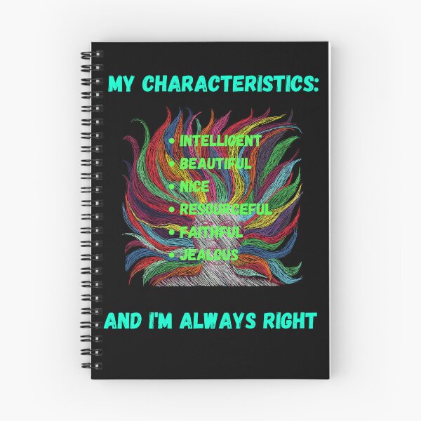 Item preview, My characteristics. Every woman knows what she is. designed and sold by ConradoBullhead.