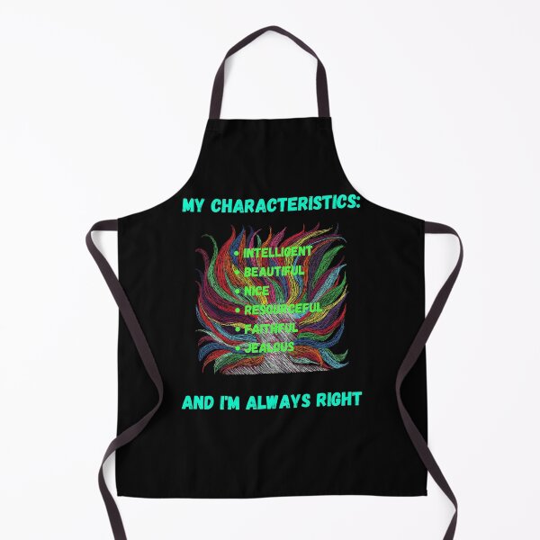 Item preview, My characteristics. Every woman knows what she is. designed and sold by ConradoBullhead.
