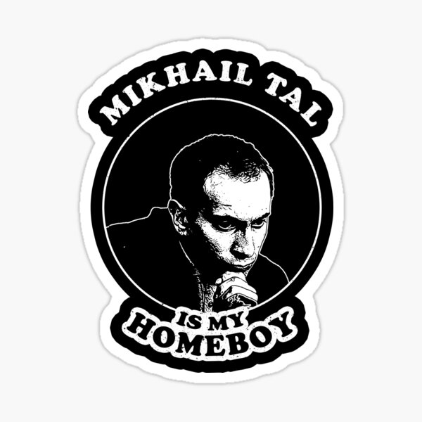 Iconic Mikhail Tal Chess Sticker Sticker for Sale by sport-stickers