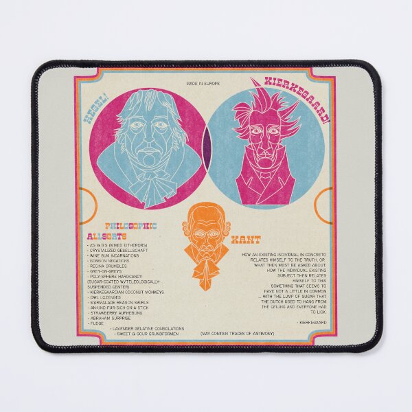 Item preview, Philosophic Allsorts - Hegel! Kierkegaard! Kant designed and sold by jholbo.