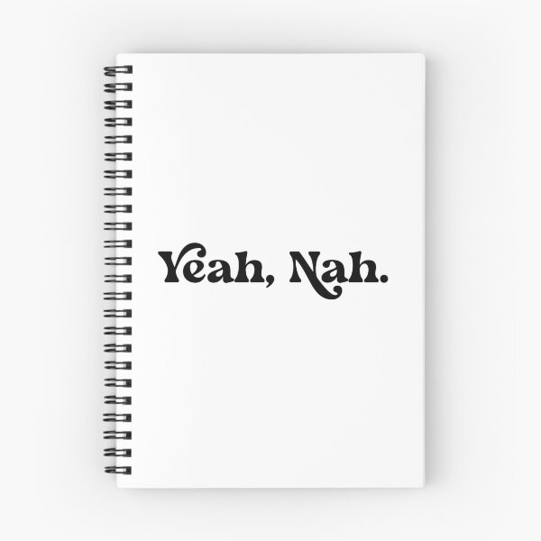 Item preview, Yeah, Nah in Retro Font designed and sold by BearAndCat.
