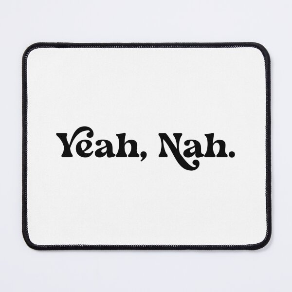 Item preview, Yeah, Nah in Retro Font designed and sold by BearAndCat.