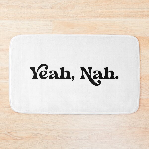 Item preview, Yeah, Nah in Retro Font designed and sold by BearAndCat.