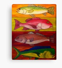 4 Fin Special Canvas Print