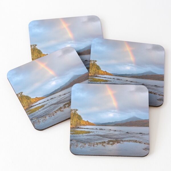 Item preview, Loch Rannoch Rainbow over Schiehallion Scotland. designed and sold by PhotosEcosse.