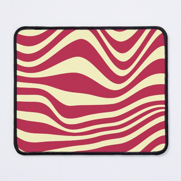 Item preview, Color of The Year 2023 Viva Magenta with Groovy Retro waves designed and sold by ittybittyowl.