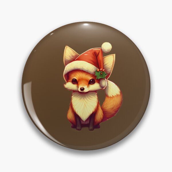 Item preview, Kawaii Christmas Fox designed and sold by Bratak.