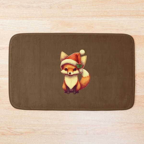Item preview, Kawaii Christmas Fox designed and sold by Bratak.