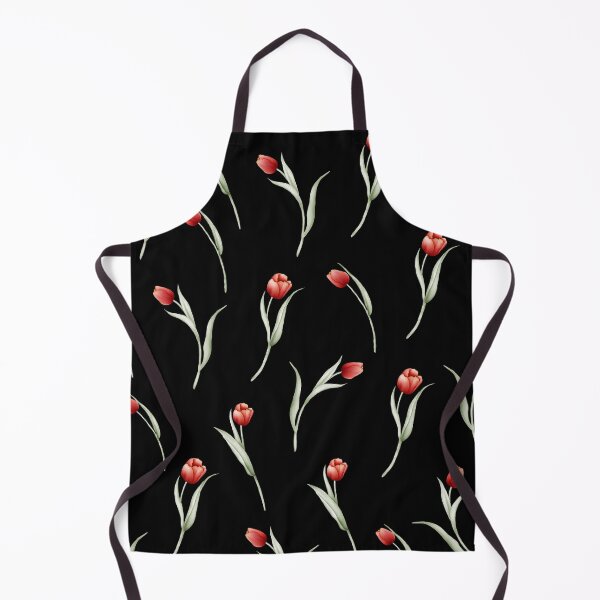 Item preview, Beautiful Red Tulip Flowers Floral Illustration Pattern. designed and sold by PlantKind.