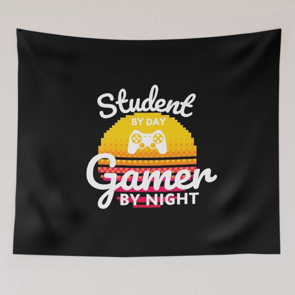 Item preview, Student by day Gamer by night designed and sold by 5thseason-shop.
