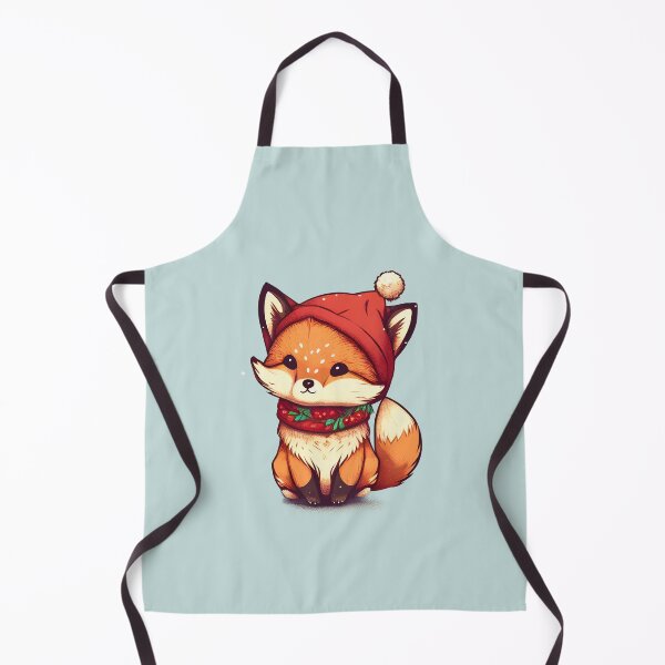 Item preview, Kawaii Christmas Fox designed and sold by Bratak.