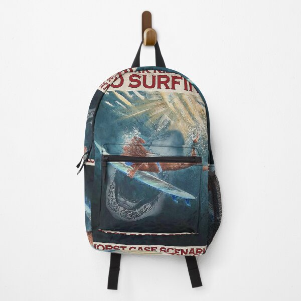 Item preview, Go Surfing worst case scenario a shark kills you designed and sold by SameeraDammeyer.