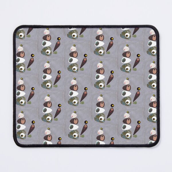 Item preview, Simple shapes grey abstract retro designed and sold by bearoberts.