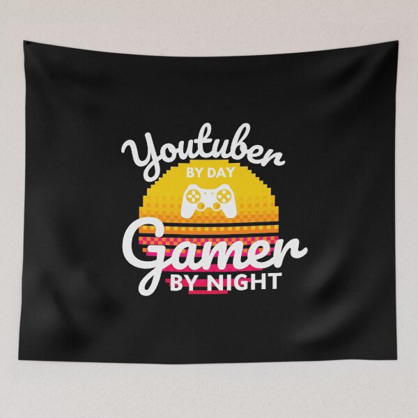 Artikelvorschau, Youtuber bei Tag Gamer bei Nacht entworfen und verkauft von 5thseason-shop.