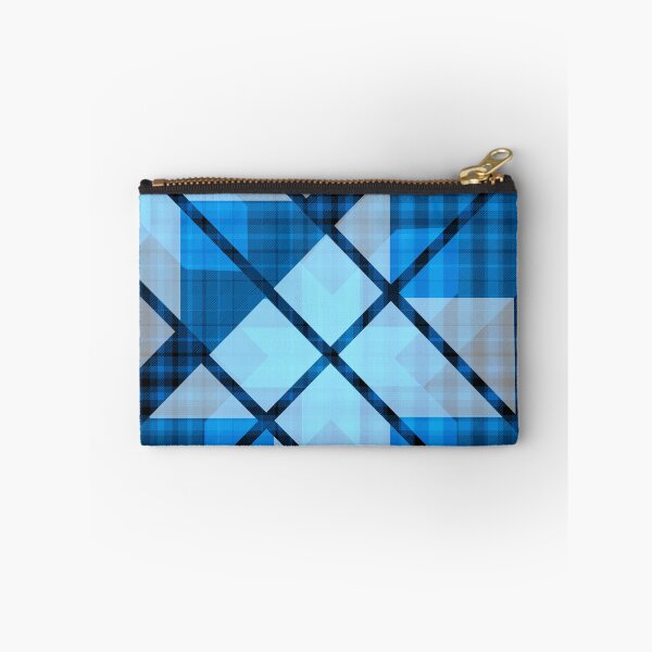 Item preview, Abstract Geometric Blue Plaid Design  designed and sold by oursunnycdays.