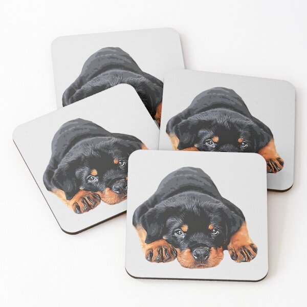 Item preview, Rottweiler Puppy Dog Eyes designed and sold by Elarex.