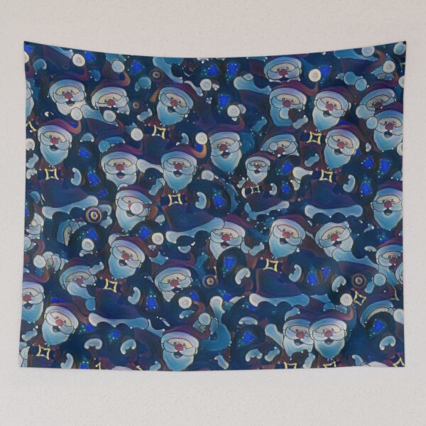 Item preview, SANTA CLAUS PATTERN designed and sold by KatisDesign.