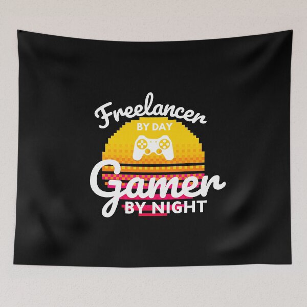 Item preview, Freelancer by day Gamer by night designed and sold by 5thseason-shop.