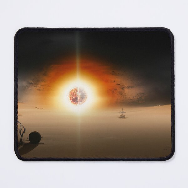Item preview, Hopeless desert with deadly sun and Moon designed and sold by Jaroslav Hubert.