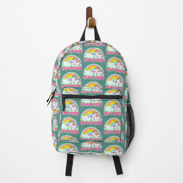 Item preview, Heavy Metal rainbow unicorn designed and sold by SolidEarthArt.