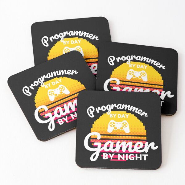 Item preview, Programmer by day Gamer by night designed and sold by 5thseason-shop.