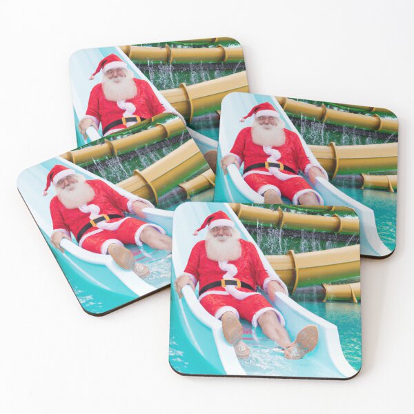 Item preview, Santa Claus on a water slide designed and sold by Andy1503.