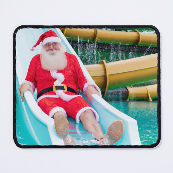 Item preview, Santa Claus on a water slide designed and sold by Andy1503.