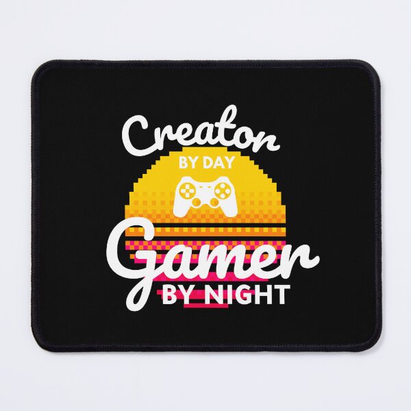 Item preview, Content creator by day Gamer by night designed and sold by 5thseason-shop.