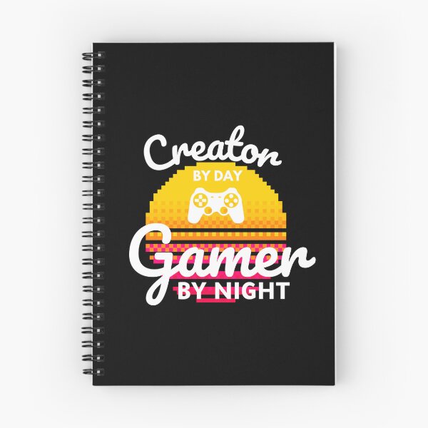 Item preview, Content creator by day Gamer by night designed and sold by 5thseason-shop.