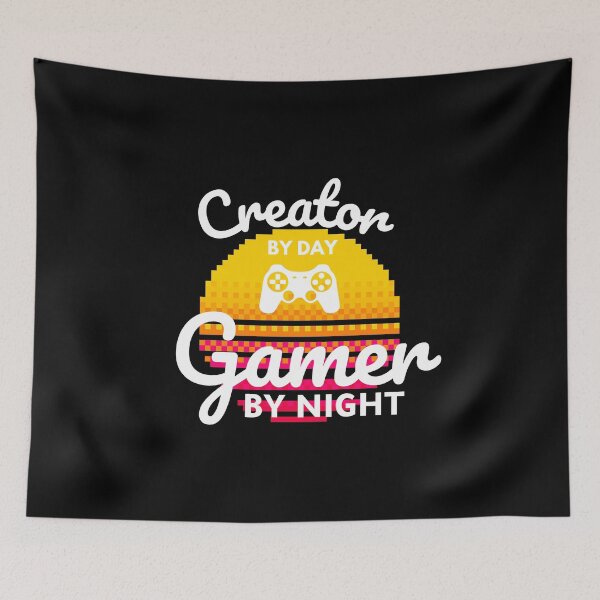 Item preview, Content creator by day Gamer by night designed and sold by 5thseason-shop.