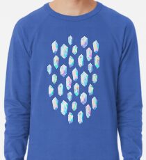 Irisierende Regenbogen-Kristalle Leichter Pullover
